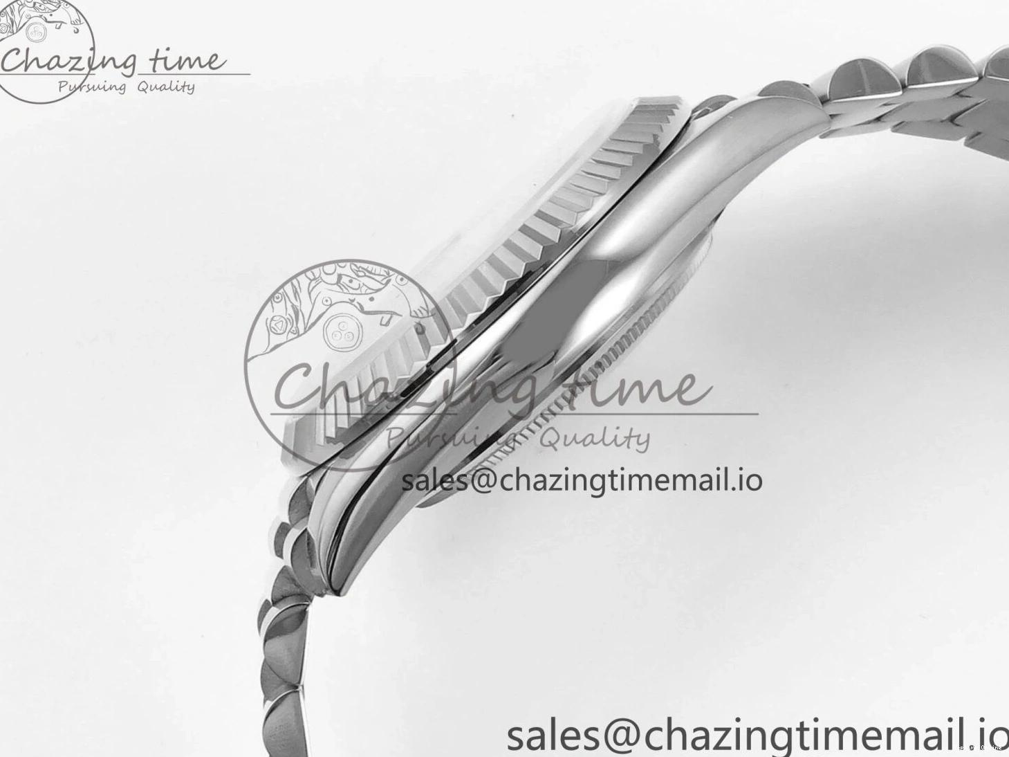 0403 Day Date 128239 36mm SS KF 1:1 Best Edition Tiffany Blue Roman Dial On President Bracelet A2836 (Gain Weight) Durable 639